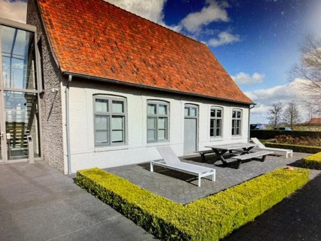Schravenhoek Met Indoorzwembad En Sauna Veurne Buitenkant foto