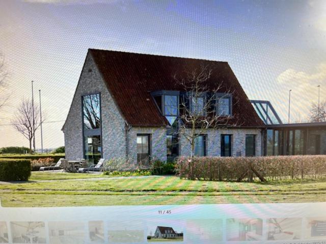 Schravenhoek Met Indoorzwembad En Sauna Veurne Buitenkant foto