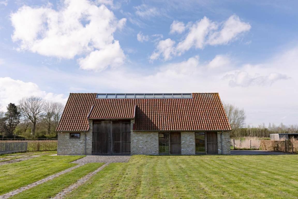 Schravenhoek Met Indoorzwembad En Sauna Veurne Buitenkant foto